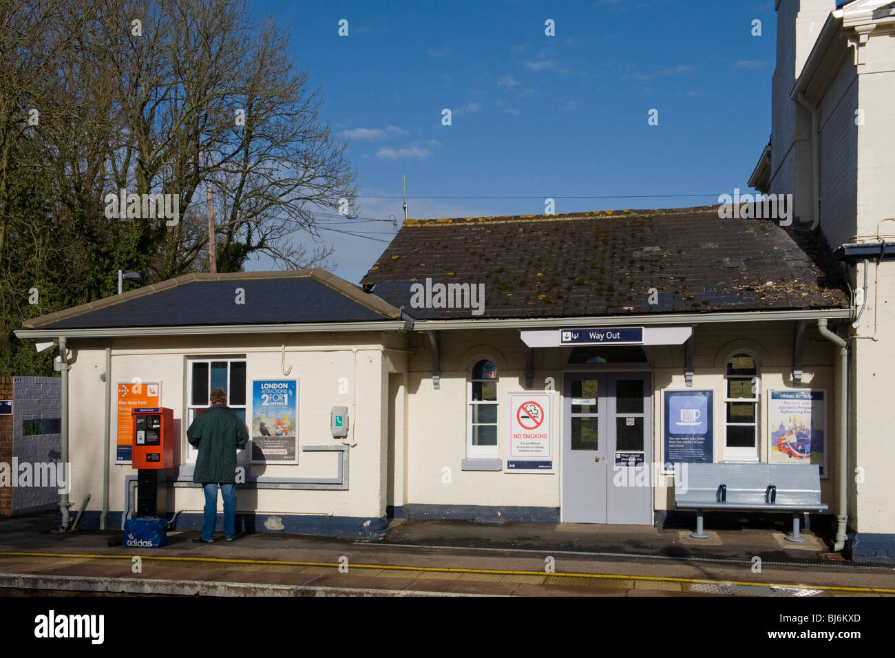 Stonegate stazione ferroviaria, East Sussex, Regno Unito Foto Stock