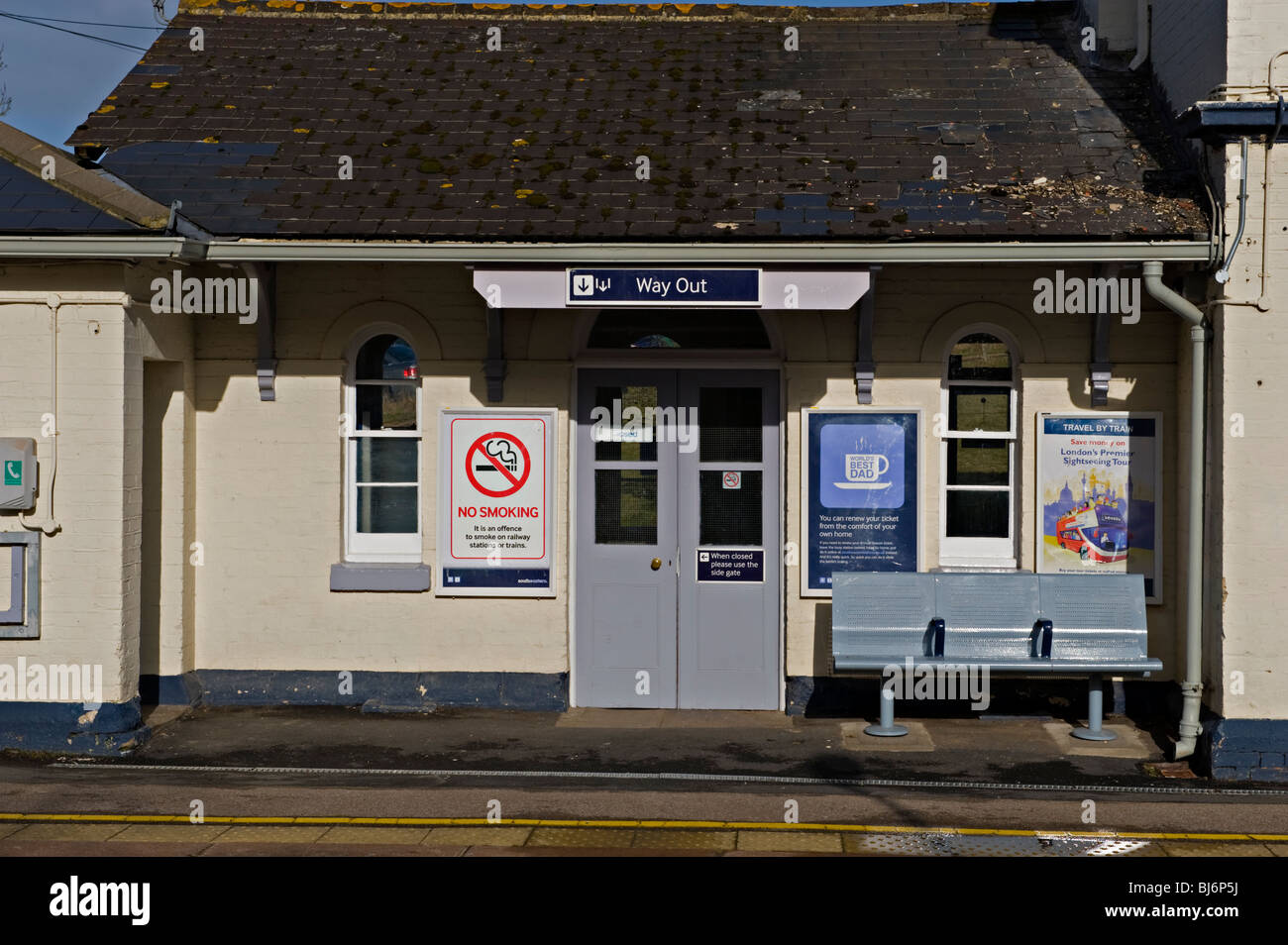 Stonegate stazione ferroviaria, East Sussex, Regno Unito Foto Stock