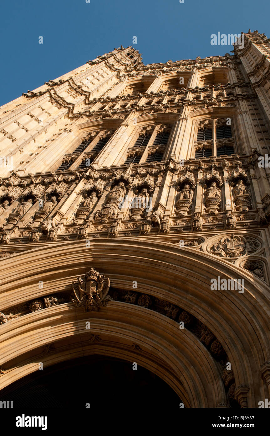 Houses of Parliament, Westminster, London, Regno Unito Foto Stock