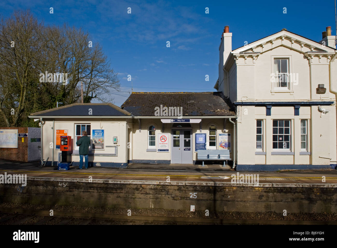 Stonegate stazione ferroviaria, East Sussex, Regno Unito Foto Stock