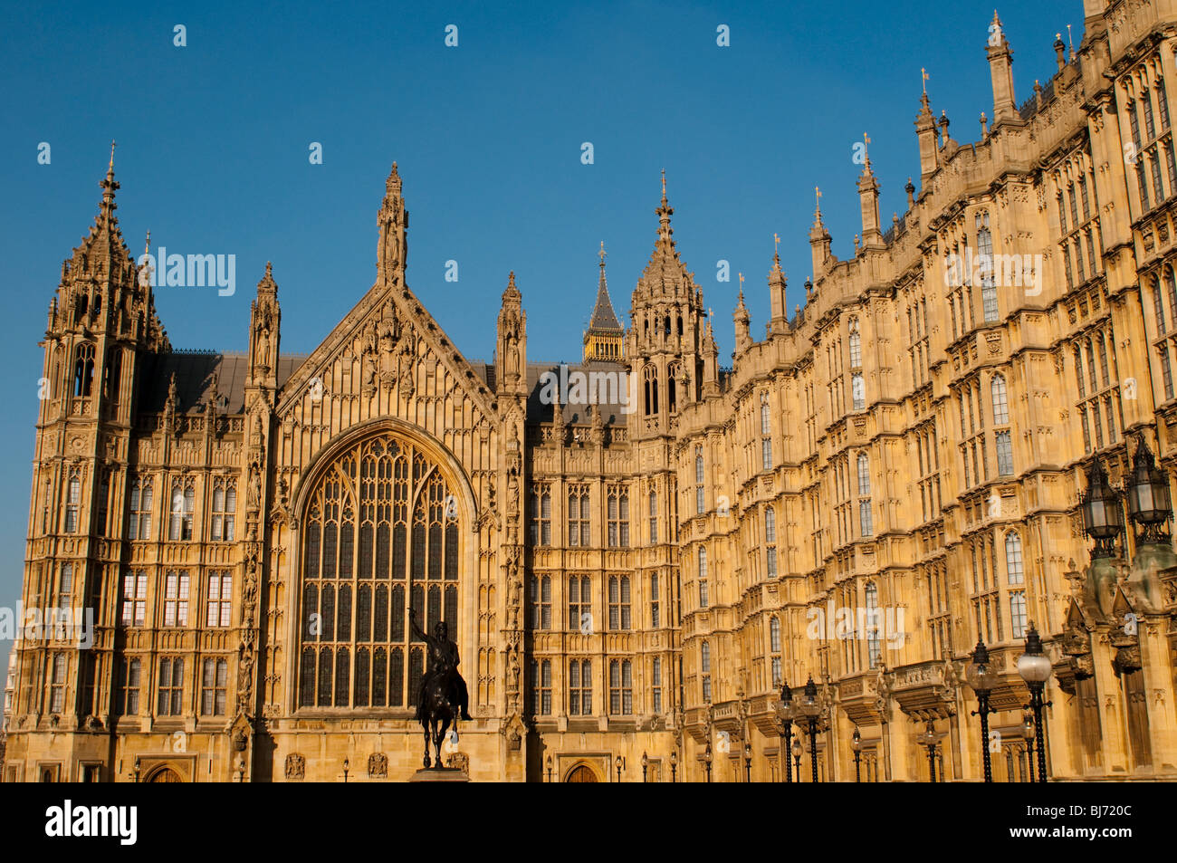 Houses of Parliament, Westminster, London, Regno Unito Foto Stock
