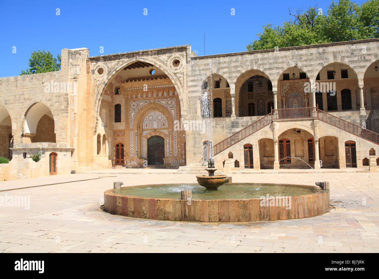 Palazzo di Beiteddine, Libano, Medio Oriente Foto Stock