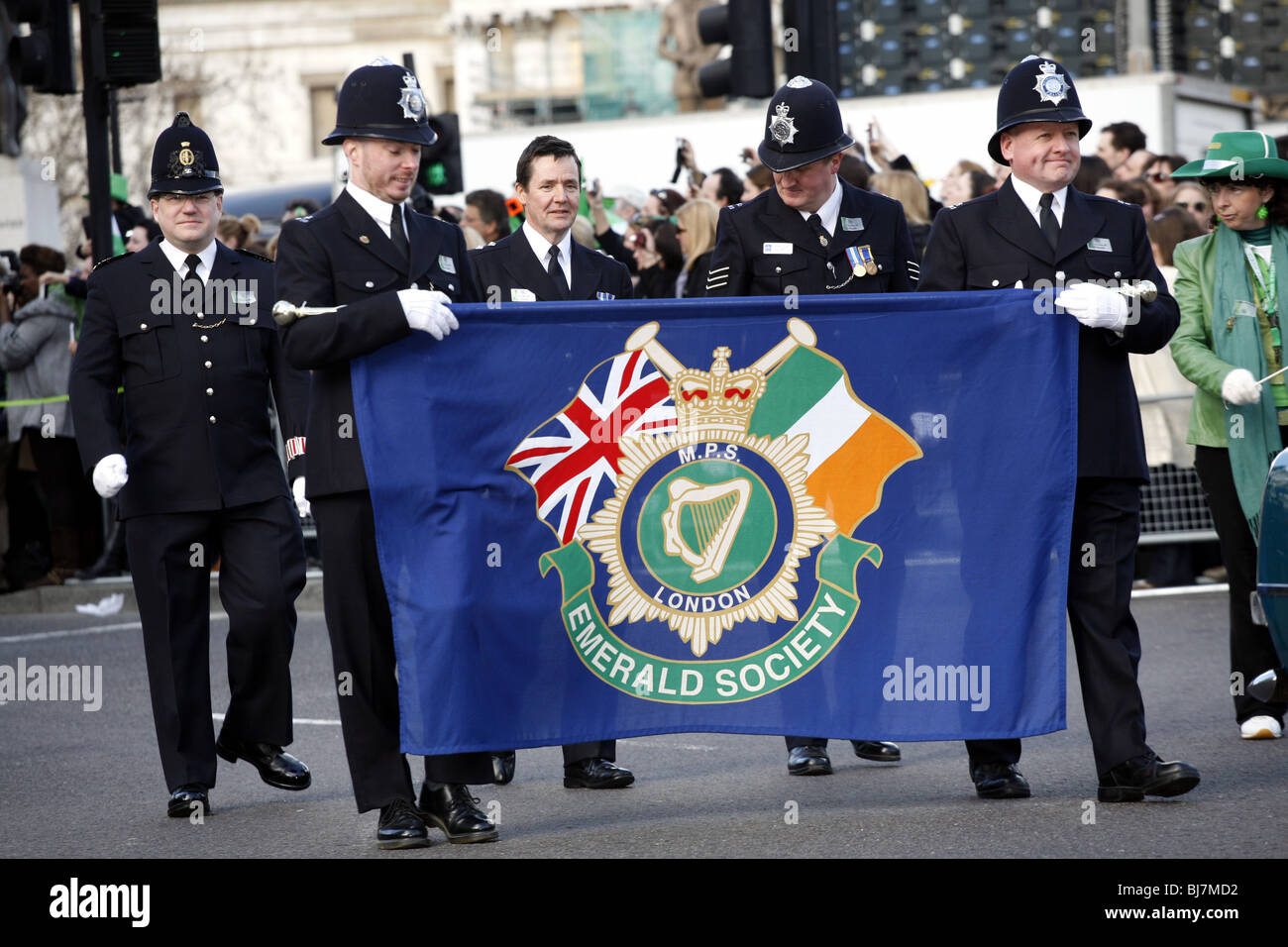 Il giorno di San Patrizio Parade, Londra 2010 Foto Stock