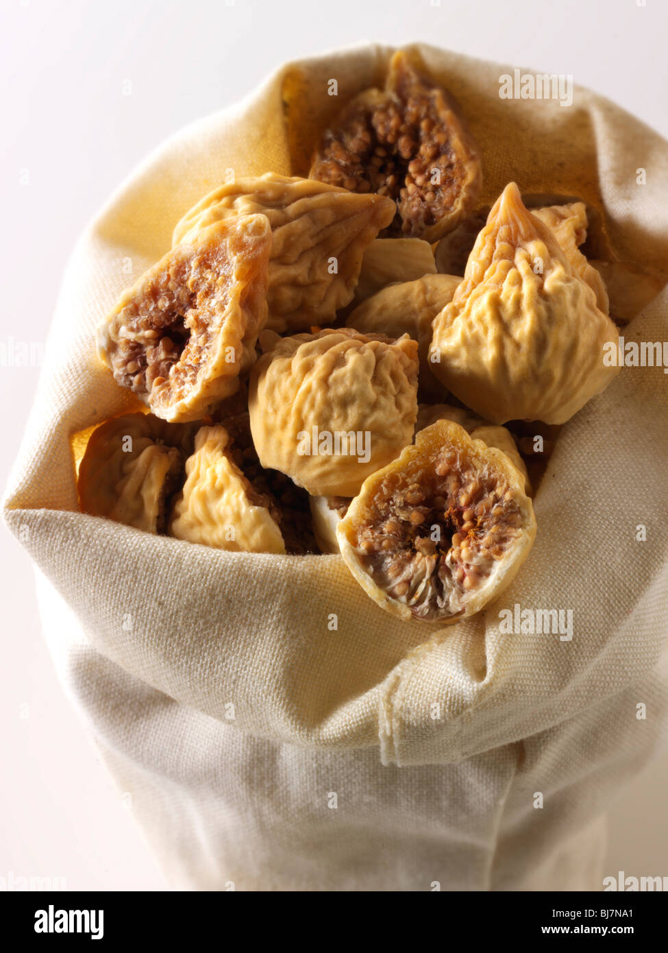 Giallo lento fichi - Stock Foto Foto Stock