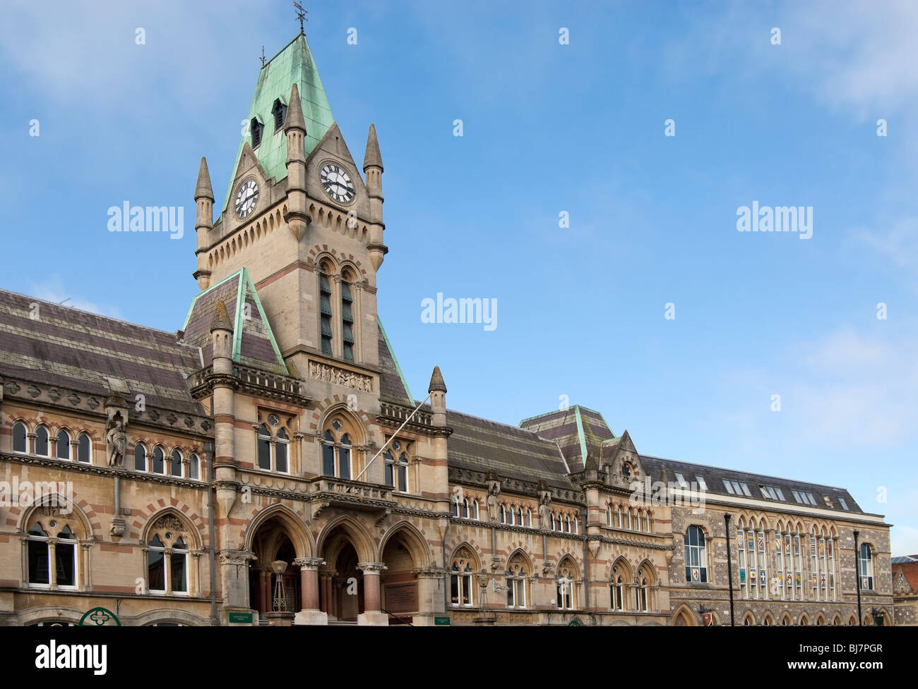 Winchester Guildhall, Hampshire, Inghilterra, Regno Unito Foto Stock