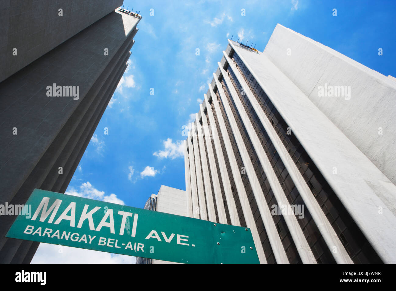 Quartiere degli affari di Makati Manila;; Filippine Foto Stock