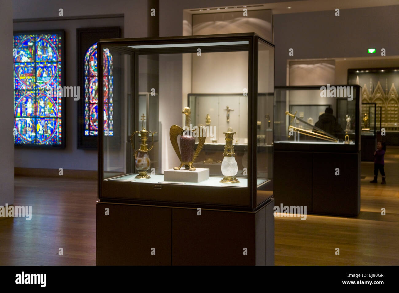 Dipartimento di Arti Decorative, Medioevo, dal museo del Louvre di Parigi. La Francia. Foto Stock
