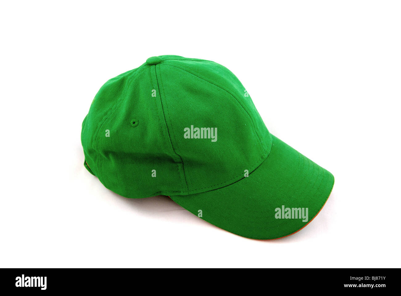 Sport verde cap Foto Stock
