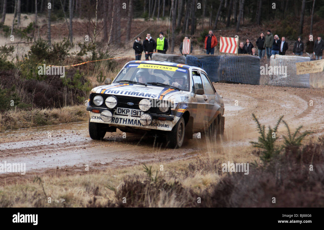 Preformatura auto al Rally Sunseeker 2010 a Bournemouth Foto Stock