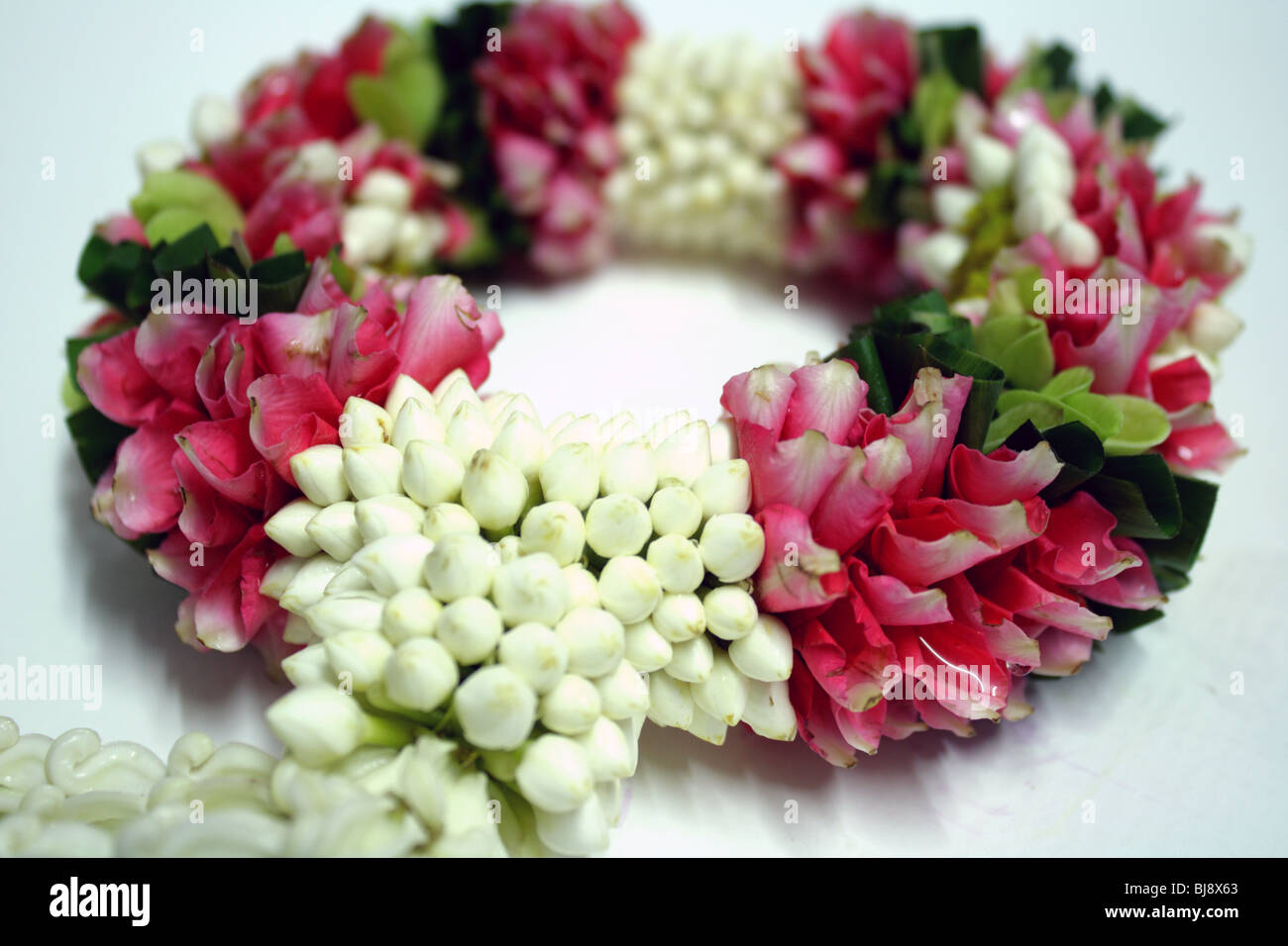 Ghirlanda Thai Flower Foto Stock