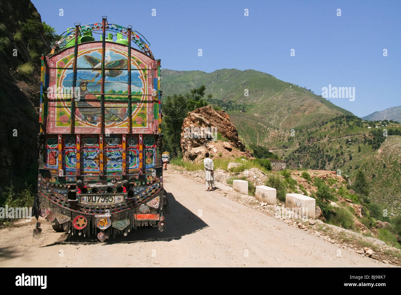 Sky Gilgit-Baltistan Karakoram Highway Pakistan Foto Stock