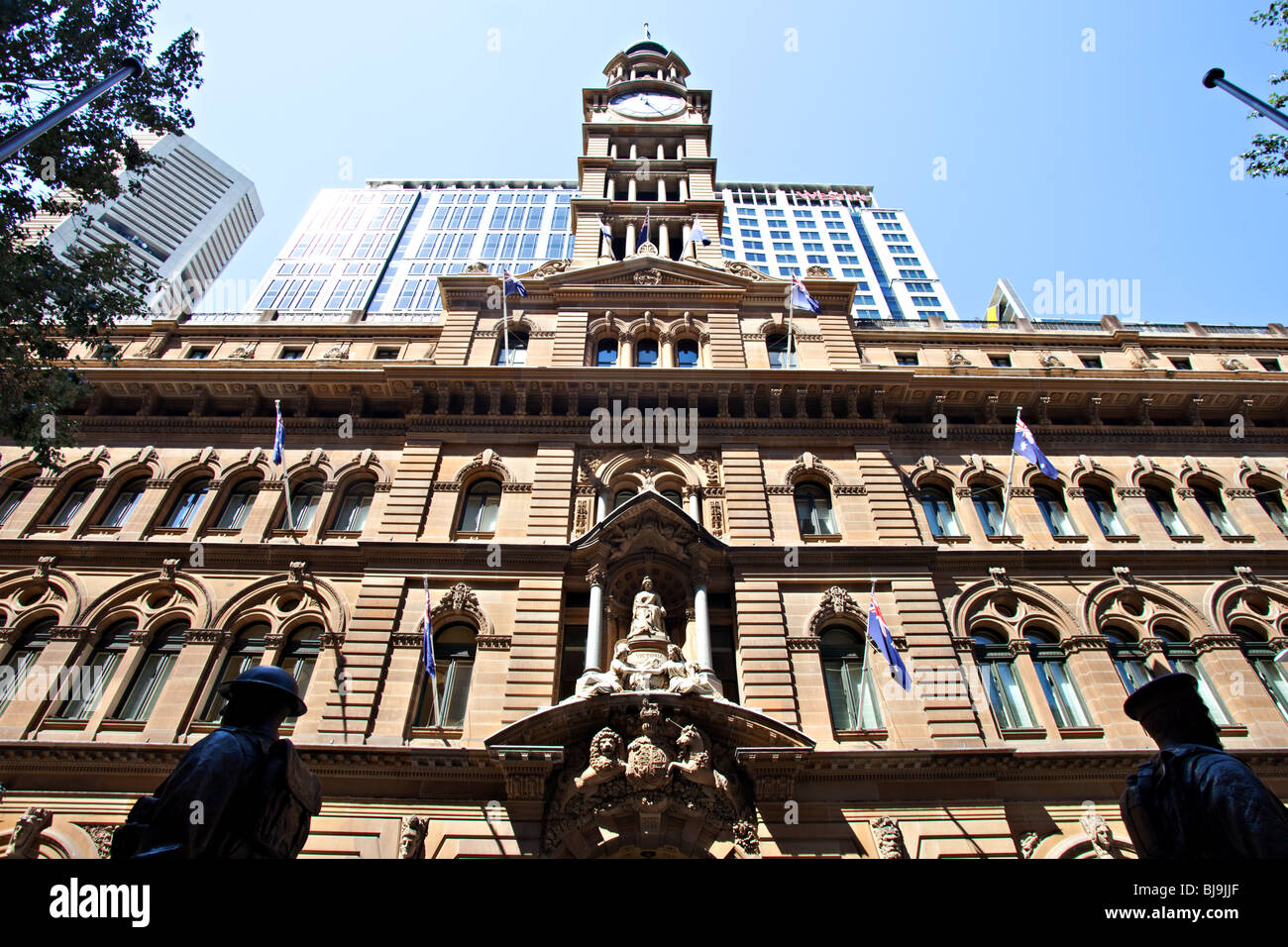 L'Ufficio Generale delle Poste a Martin Place, Sydney, Australia Foto Stock