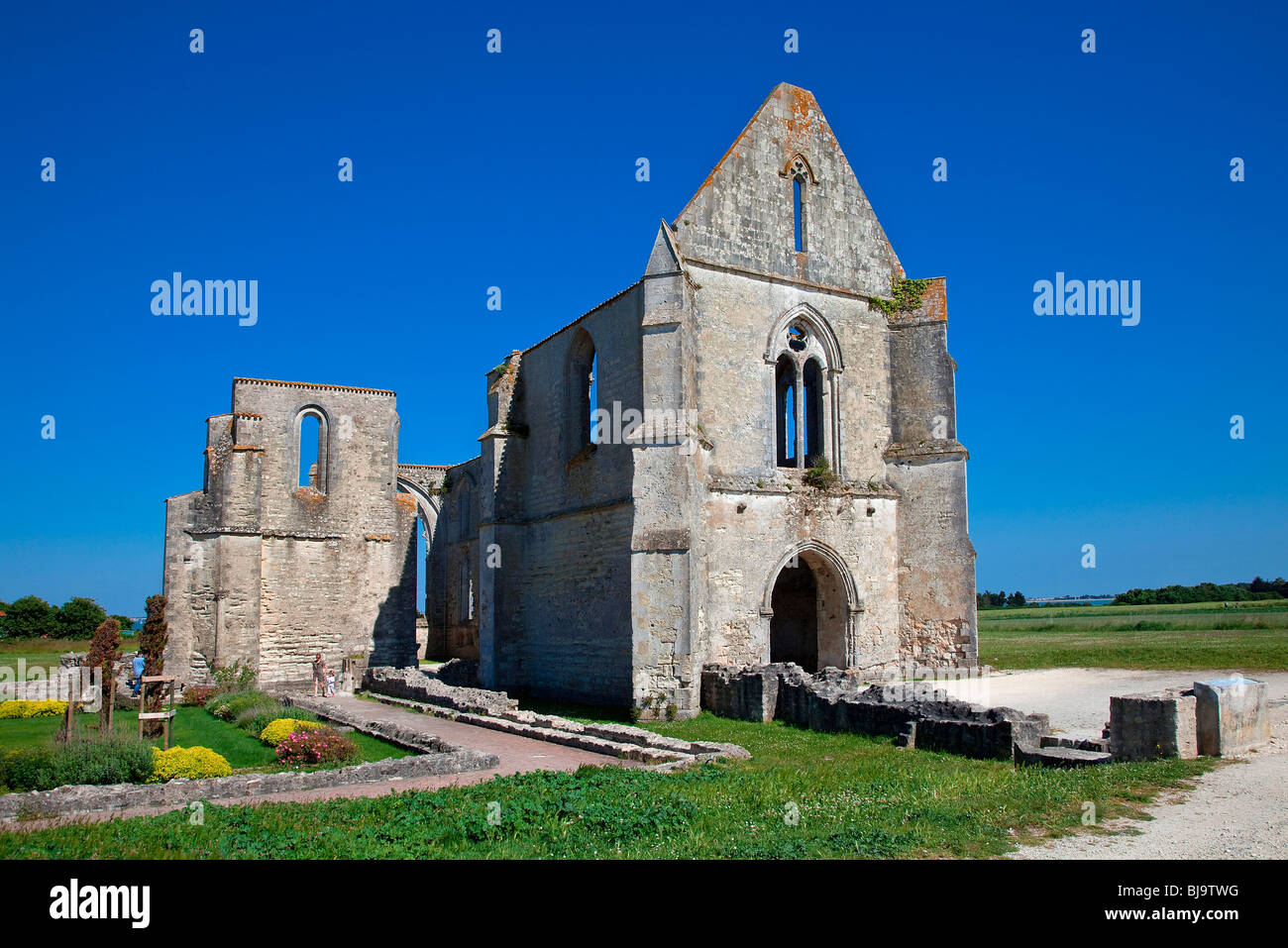 Abbazia di CHATELIERS, ILE DE RE Foto Stock