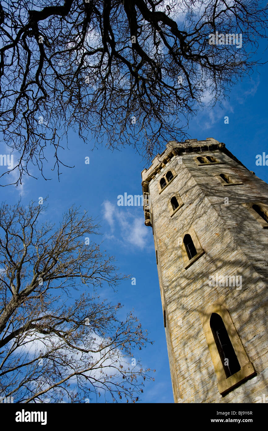 Lord Leicester Tower, Evesham, Worcestershire. Foto Stock