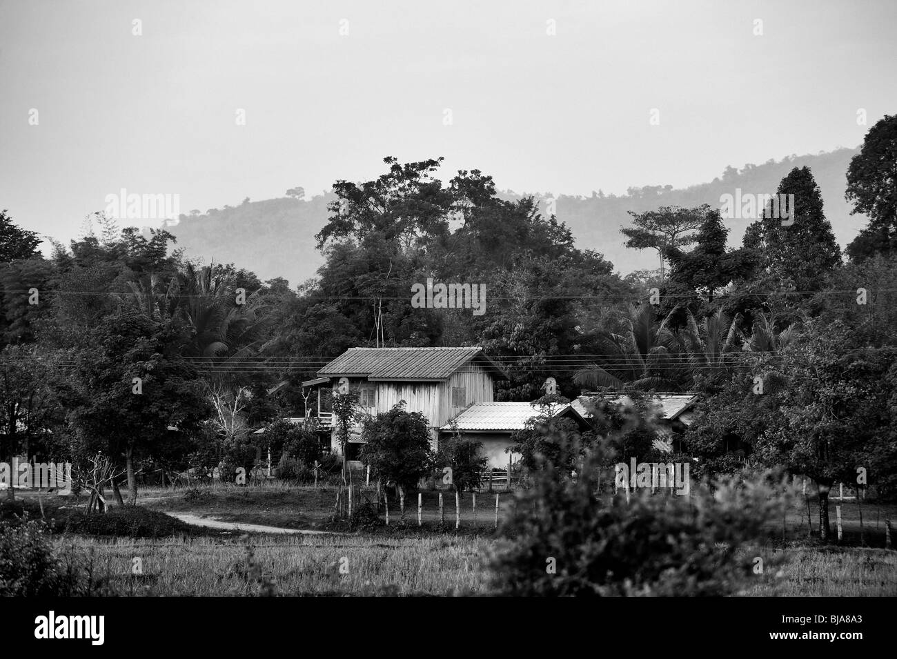 Repubblica democratica popolare del Laos, Repubblica popolare democratica del Laos Foto Stock