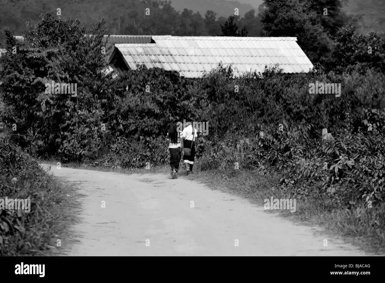 Repubblica democratica popolare del Laos, Repubblica popolare democratica del Laos Foto Stock