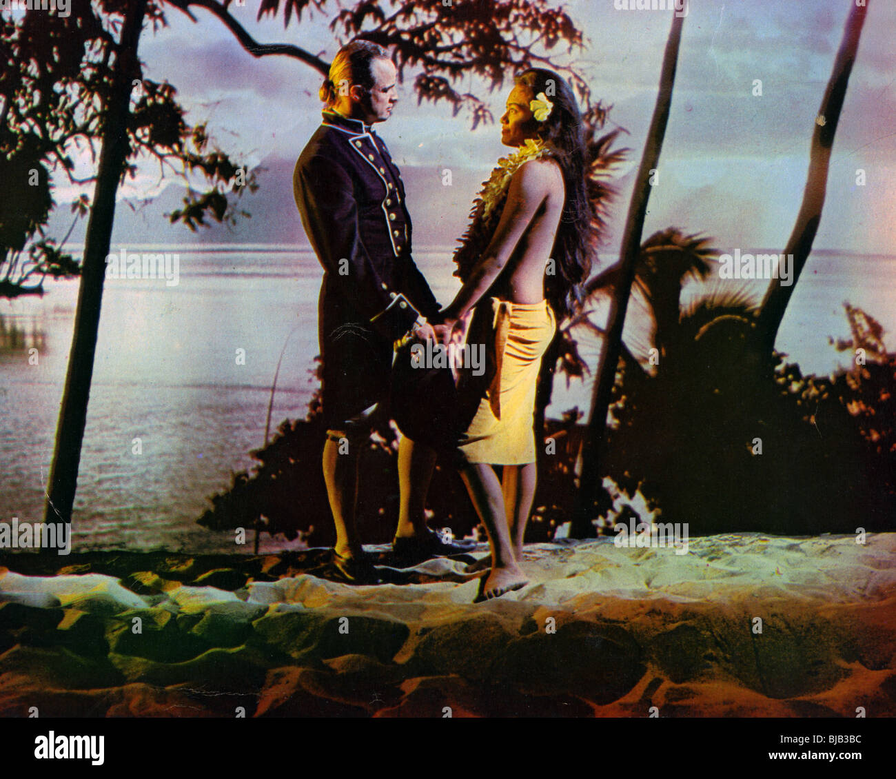 L'ammutinamento del Bounty - 1962 MGM film con Marlon Brando e Tarita Foto Stock