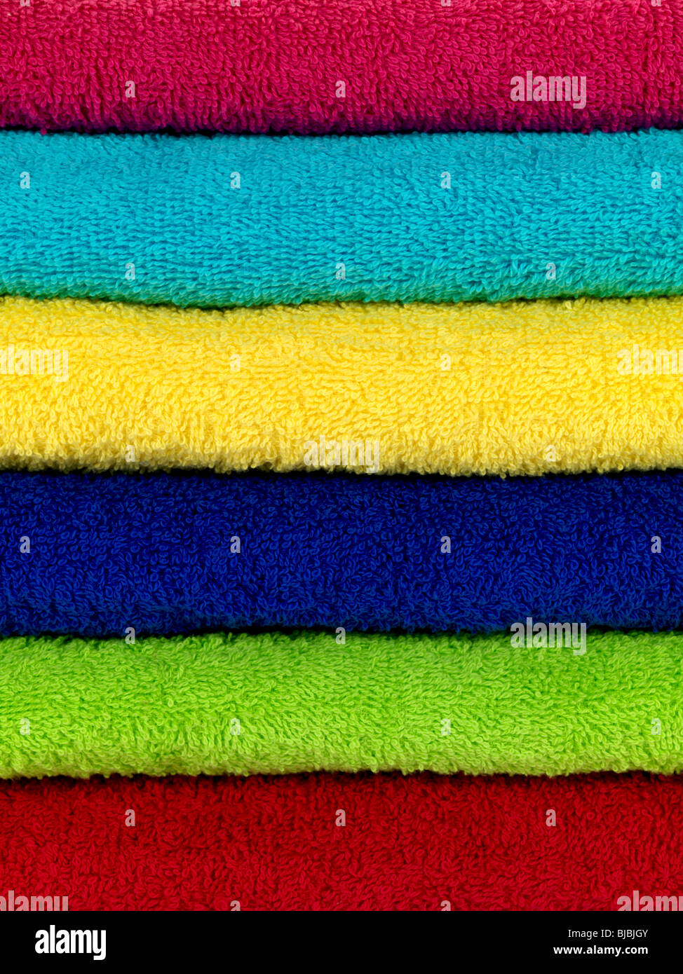 Asciugamani bagno Foto Stock