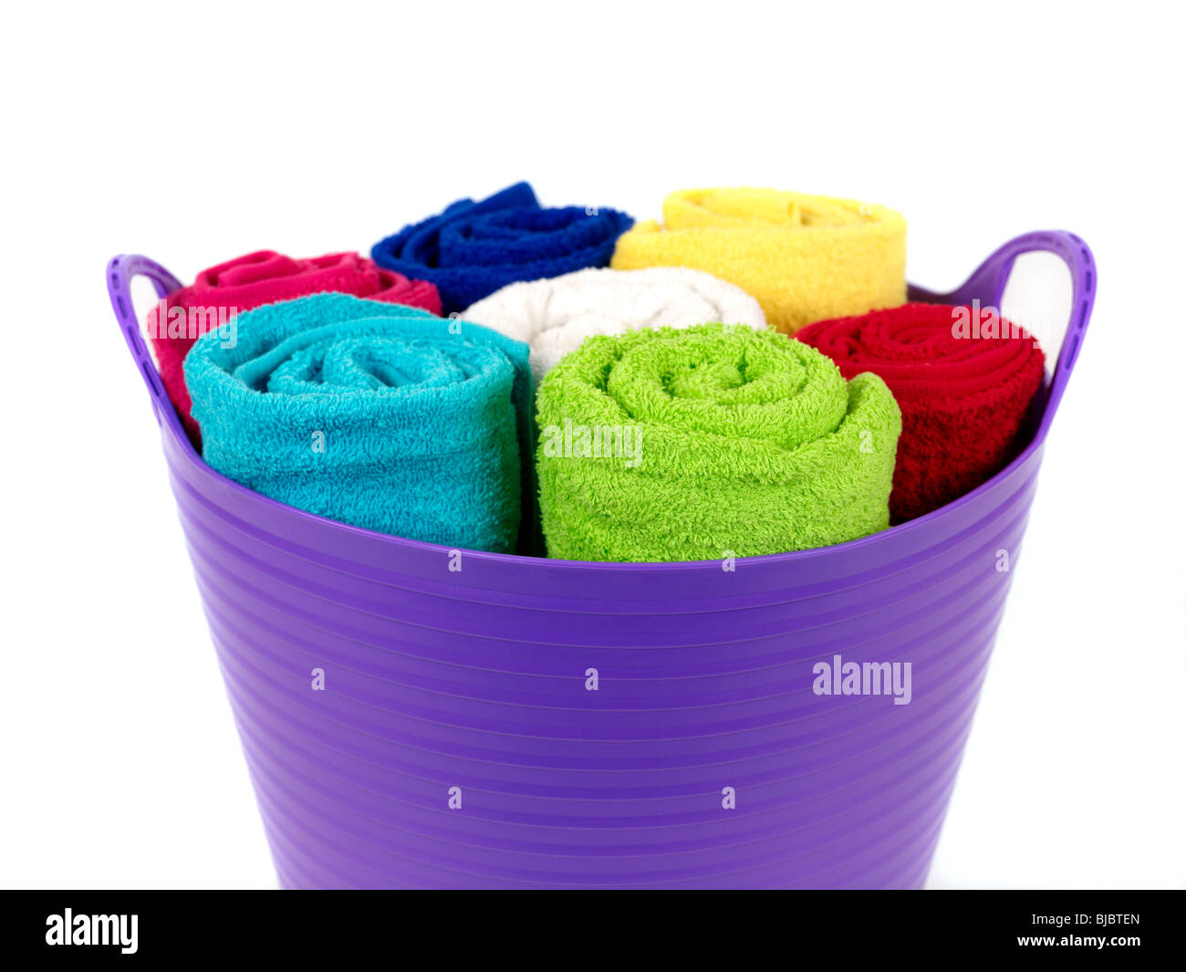 Asciugamani bagno Foto Stock