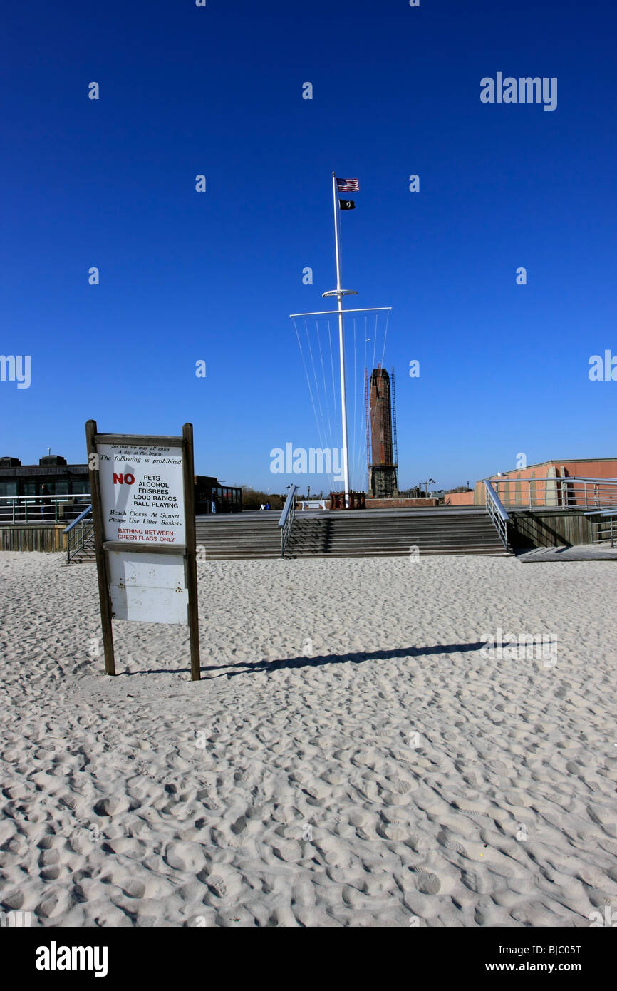 Jones Beach, Long Island, NY Foto Stock