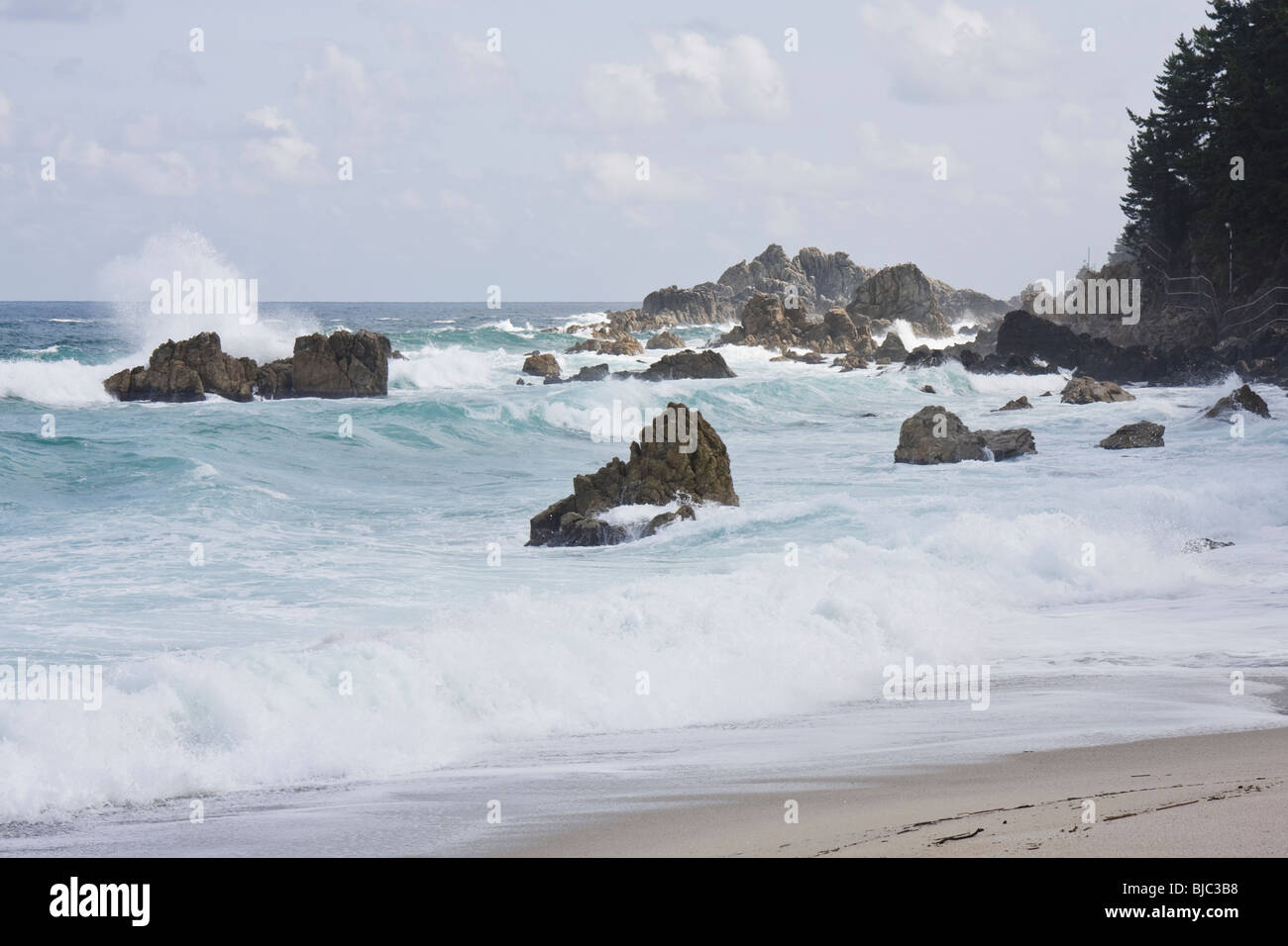 Corea del Sud costa est a sud di Haesindang Foto Stock