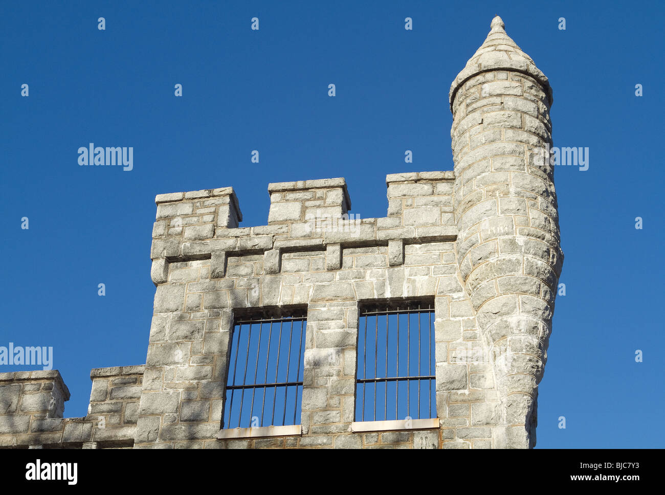 Struttura Castle-Like Foto Stock