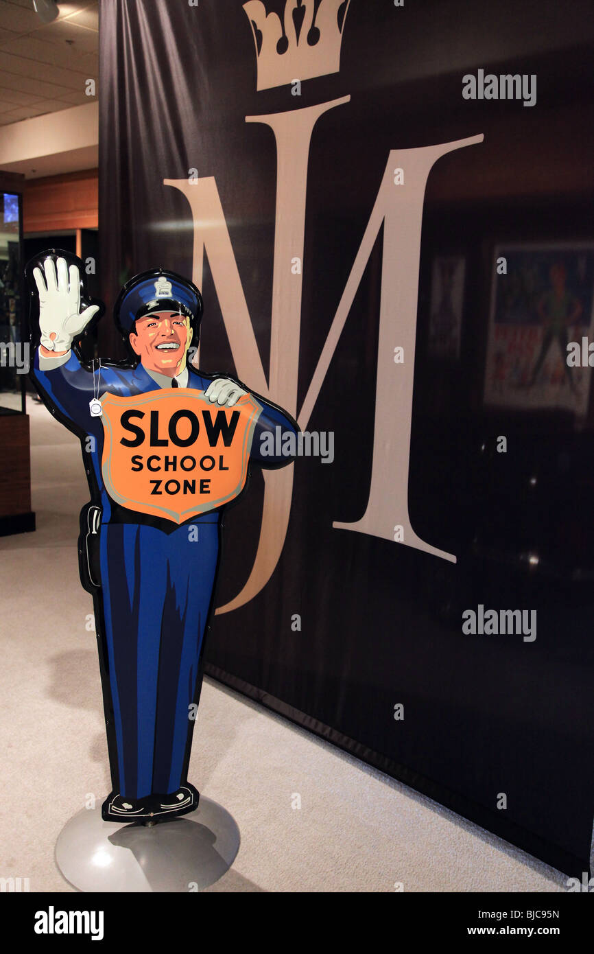 Asta proprietà Item da la vita e la carriera di Michael Jackson JULIEN ASTA PREVIEW BEVERLY HILLS LOS ANGELES CA USA 14 Foto Stock