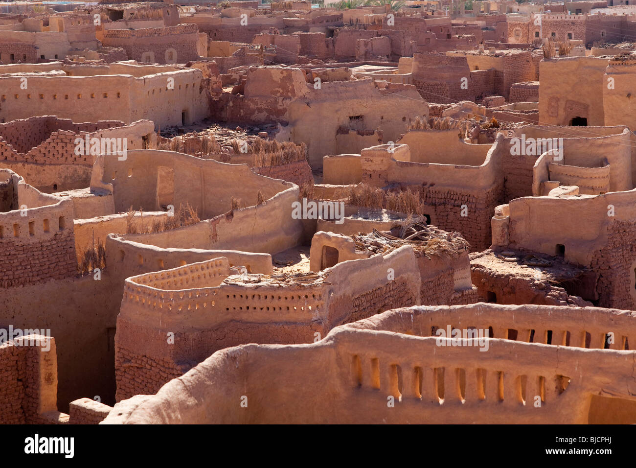 Consente di visualizzare oltre al Balat oasi, Western Desert, Egitto Foto Stock