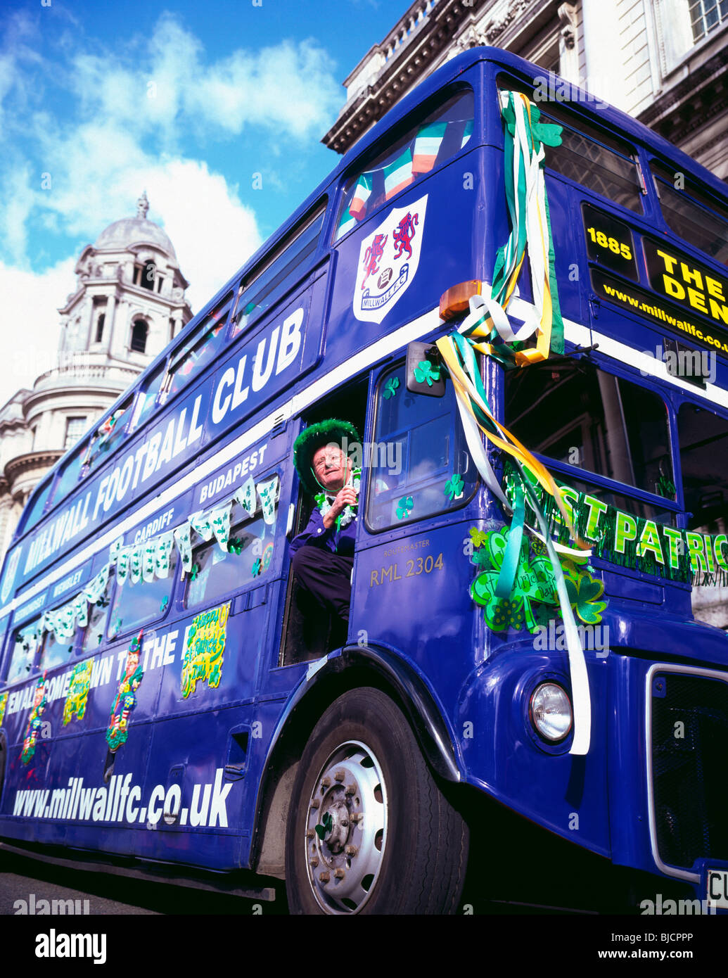 Il giorno di san patrizio parade london 2010 Foto Stock