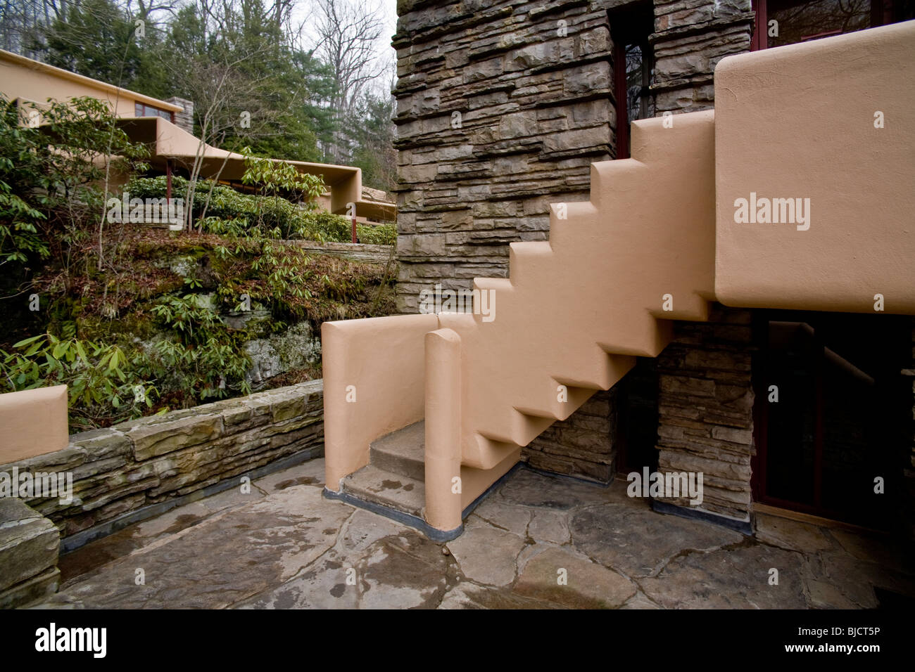 Fallingwater in Pennsylvania USA Foto Stock