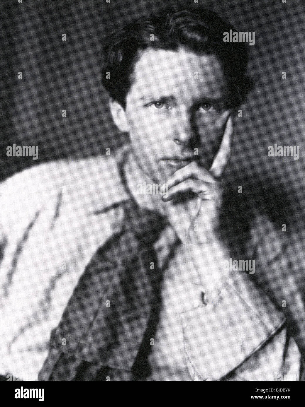 RUPERT BROOKE - poeta inglese (1887-1915) Foto Stock