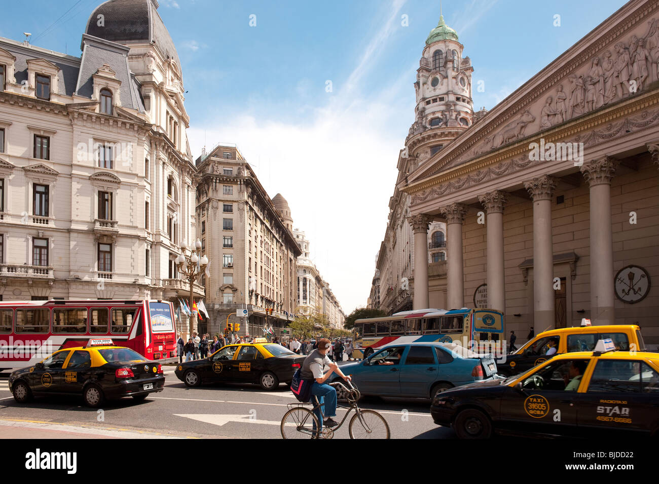 Plaza de Mayo, il centro, Capital Federal, Buenos Aires, Argentina, Sud America Foto Stock