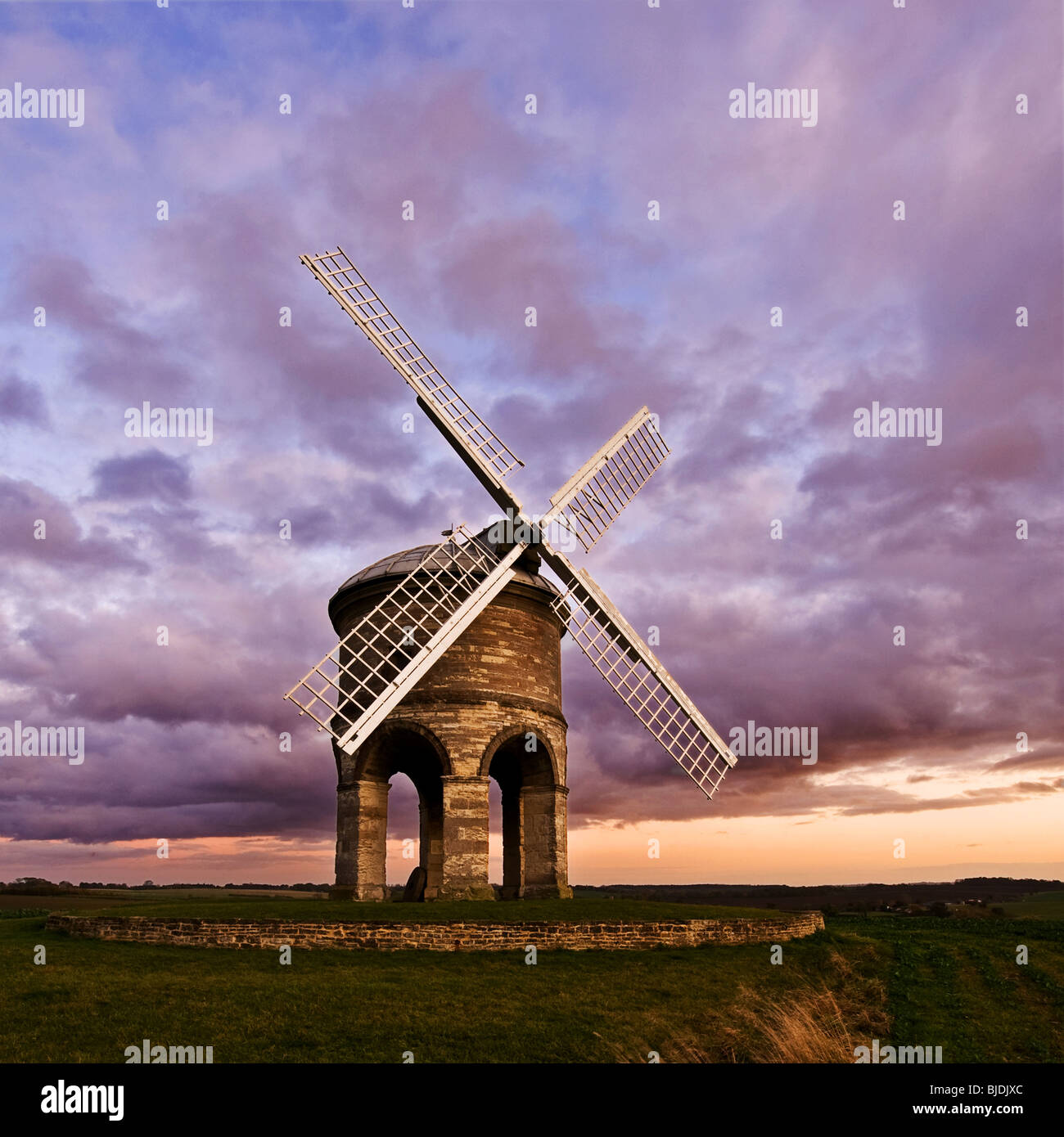 Chesterton Windmill Warwickshire Foto Stock