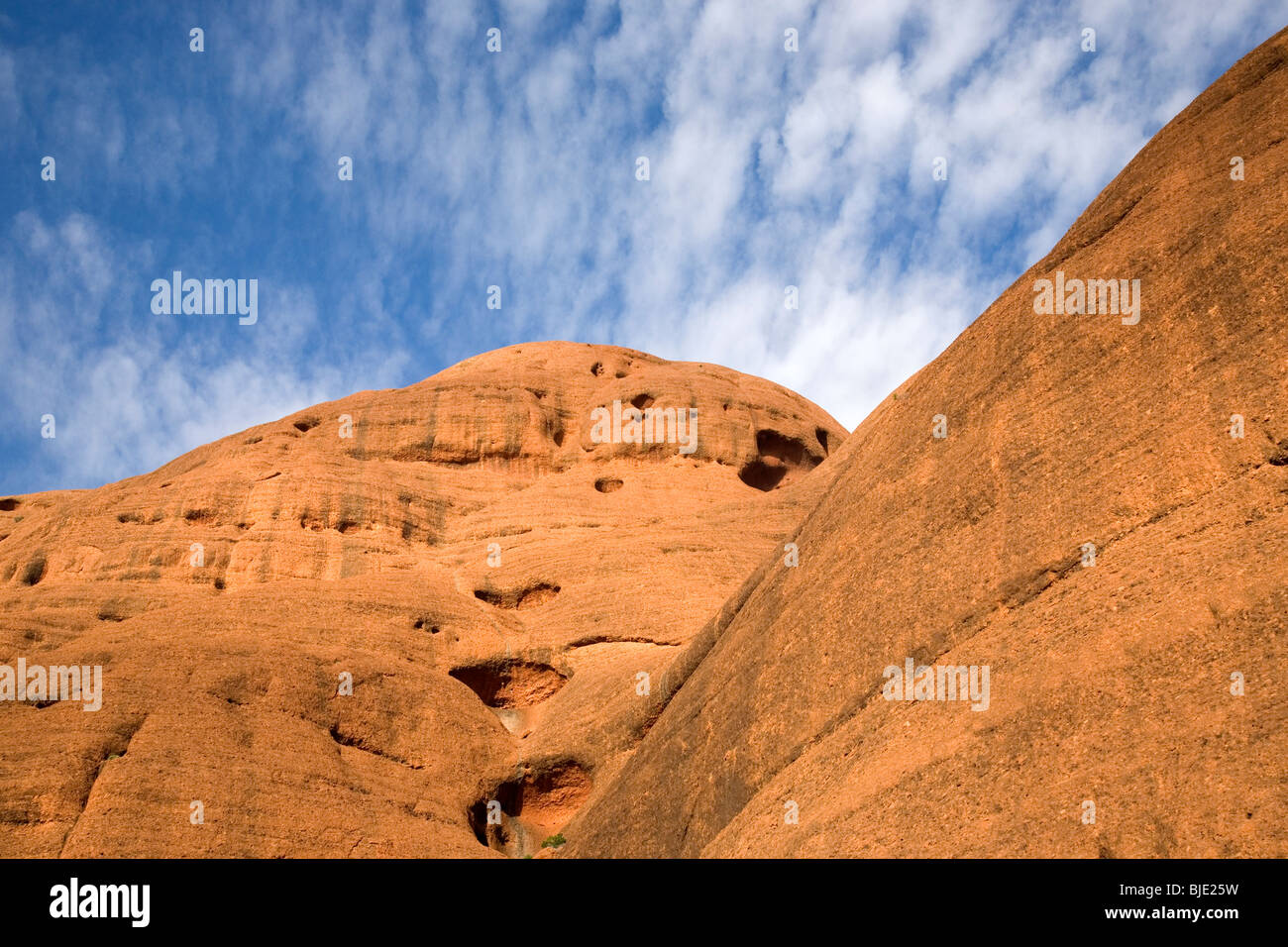 Vista sulla cima di Olgas Foto Stock