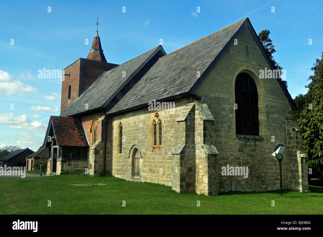 Chiesa di tutti i santi, Tudeley, Foto Stock