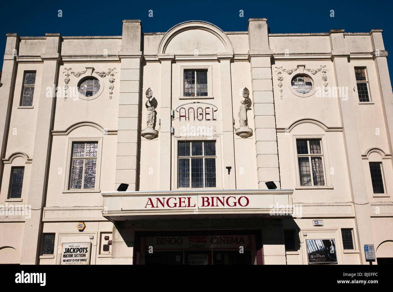 'Angel' di bingo e sala cinema in Devizes Regno Unito Foto Stock