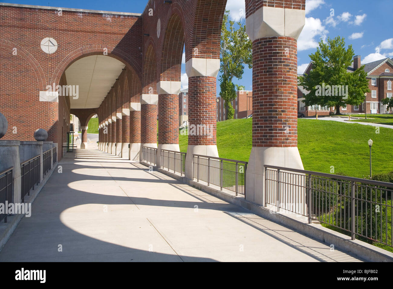 Lincoln University - Inman E. Libreria pagina Foto Stock