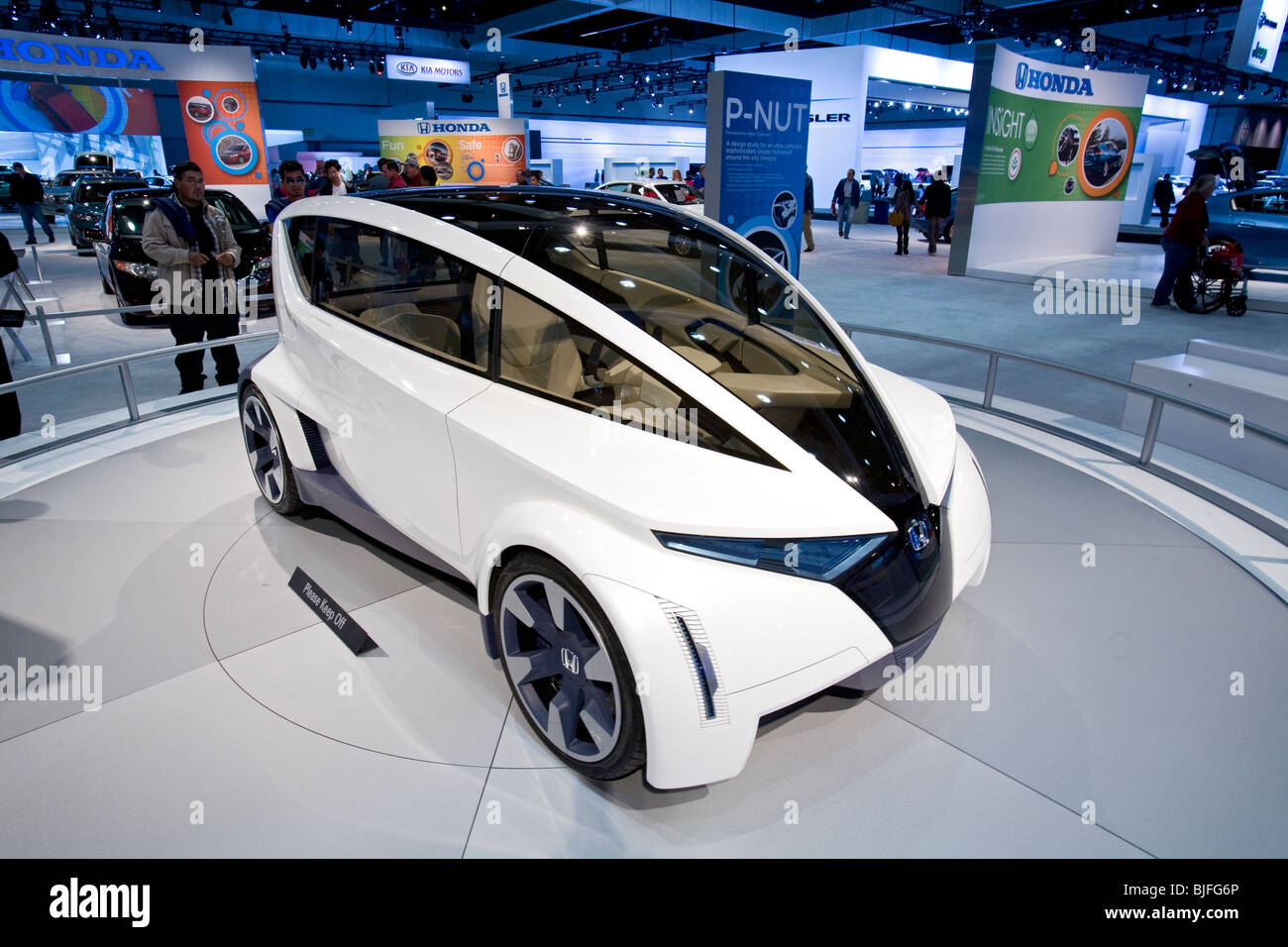 Honda P-dado a 2009 Los Angeles Auto Show, Convention Centre di Los Angeles, California, Stati Uniti d'America Foto Stock