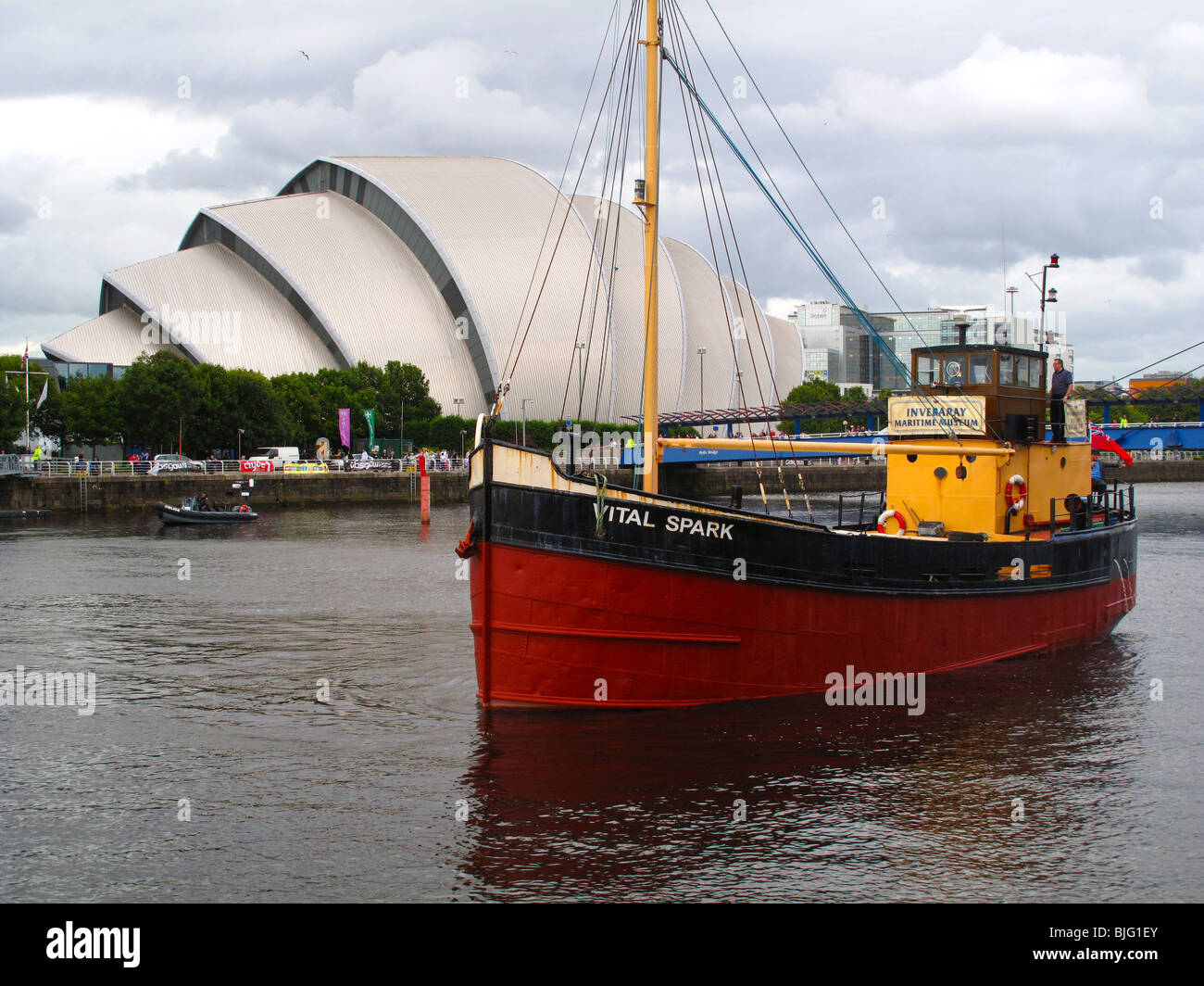 Clyde Puffer scintilla vitale al SECC Armadillo Clyde Auditorium Foto Stock
