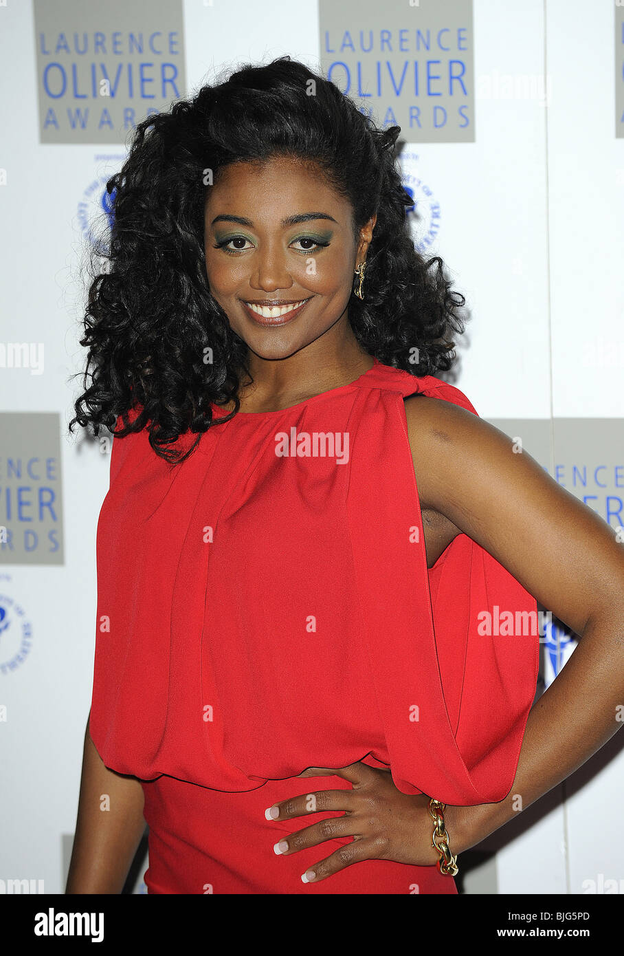 PATINA MILLER 2010 Laurence Olivier AWARDS GROSVENOR HOUSE HOTEL PARK LANE Londra Inghilterra 21 Marzo 2010 Foto Stock