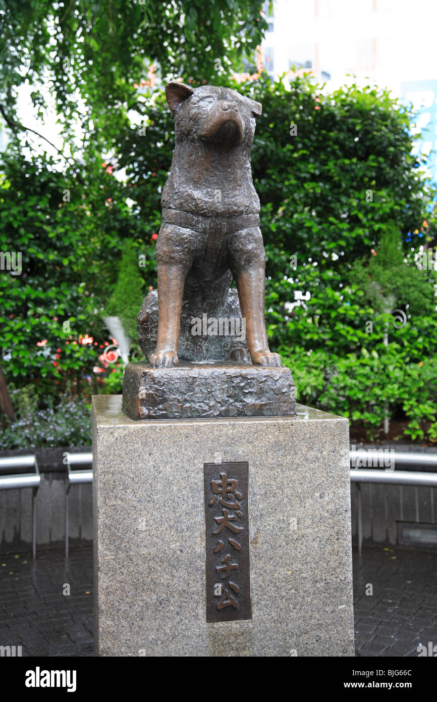 Hachiko statua, famoso luogo di incontro, Shibuya, Tokyo, Giappone, Asia Foto stock Alamy Hachiko statua, famoso luogo di incontro, Shibuya, Tokyo, Giappone, Asia Foto stock Alamy