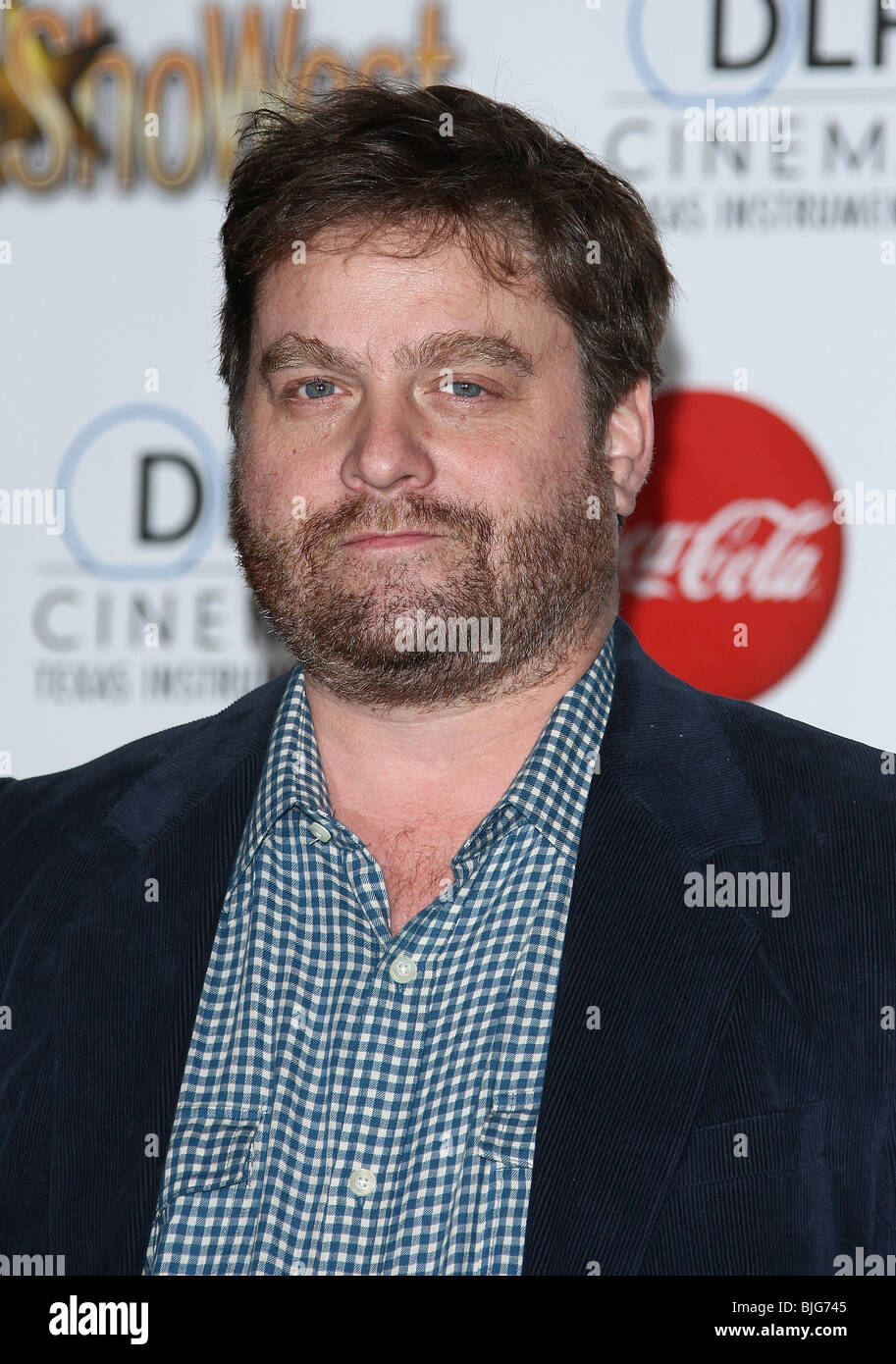 ZACH GALIFIANAKIS CERIMONIA DI PREMIAZIONE SHOWEST 2010 LAS VEGAS NV USA 18 Marzo 2010 Foto Stock