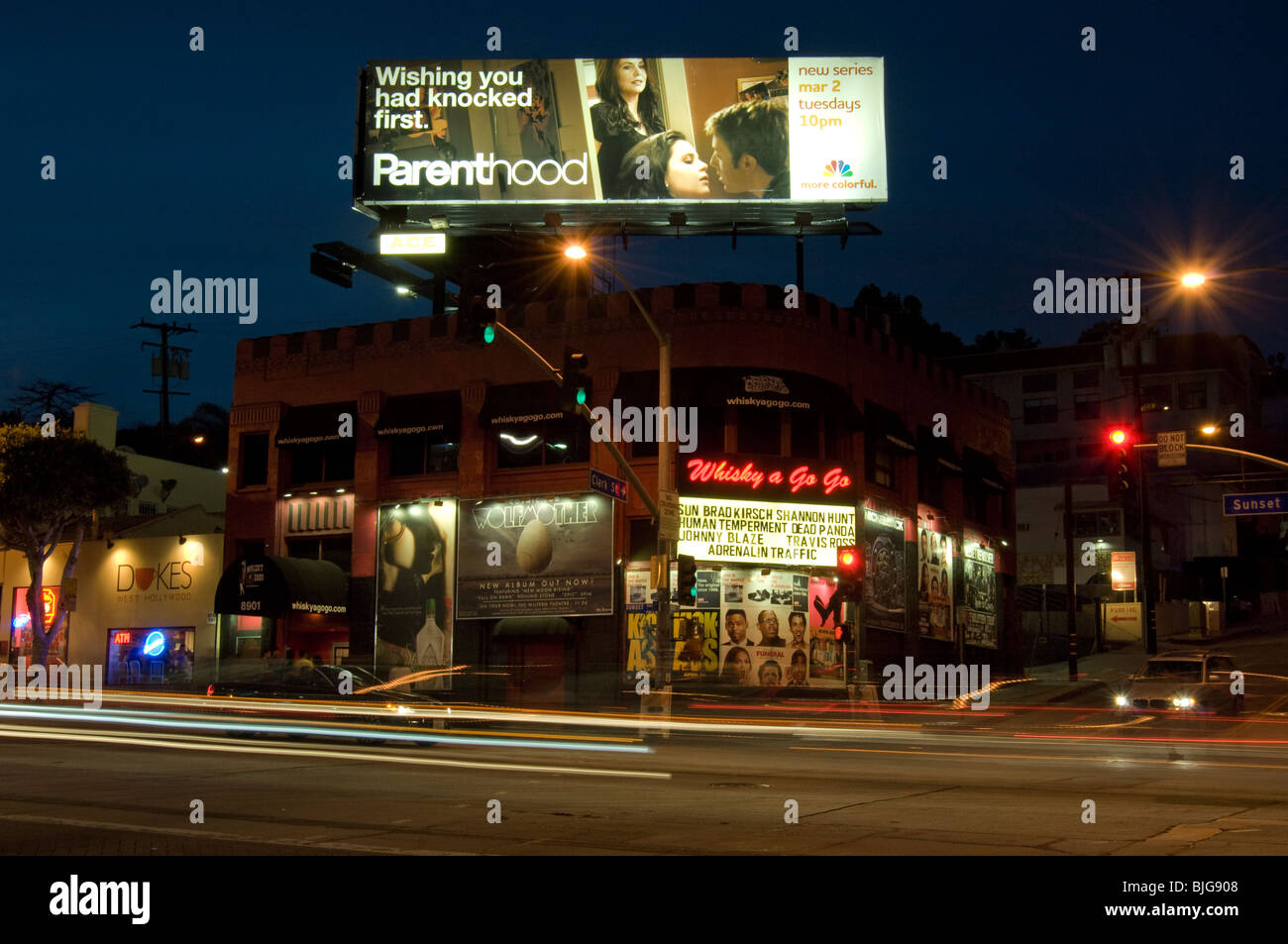 Il Whiskey A Go Go Night Club sul Sunset Strip Foto Stock