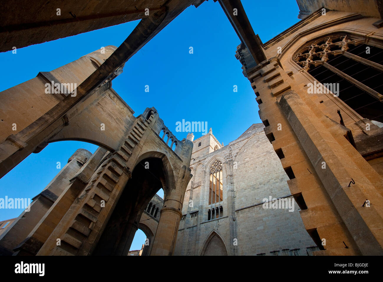Saint-Just cattedrale, Narbonne Foto Stock
