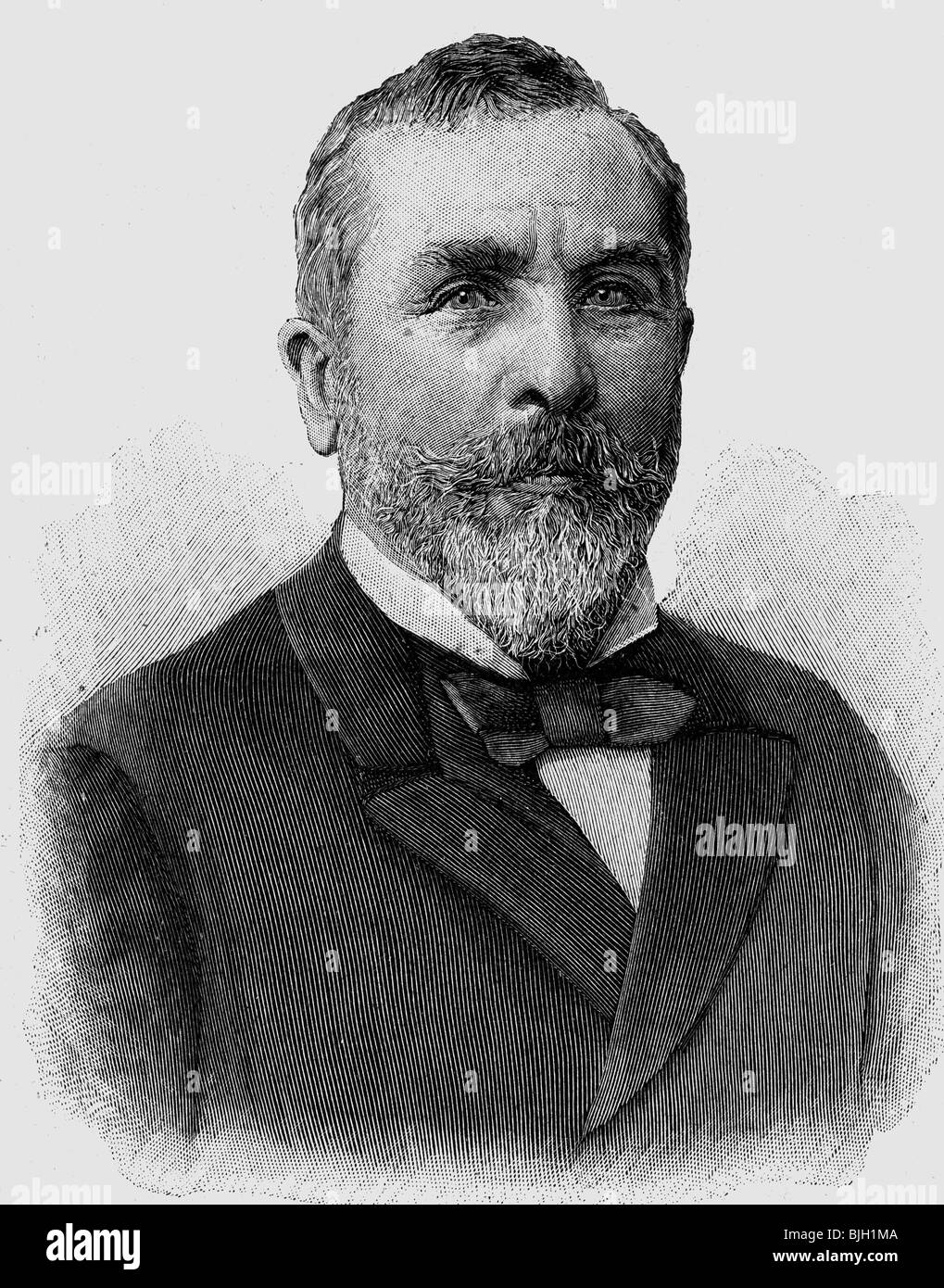 Loubet, Emile, 31.12.1838 - 20.12.1929, politico francese, presidente di Francia 18.2.1899 - 18.2.1906, ritratto, incisione in legno, 1899, , Foto Stock