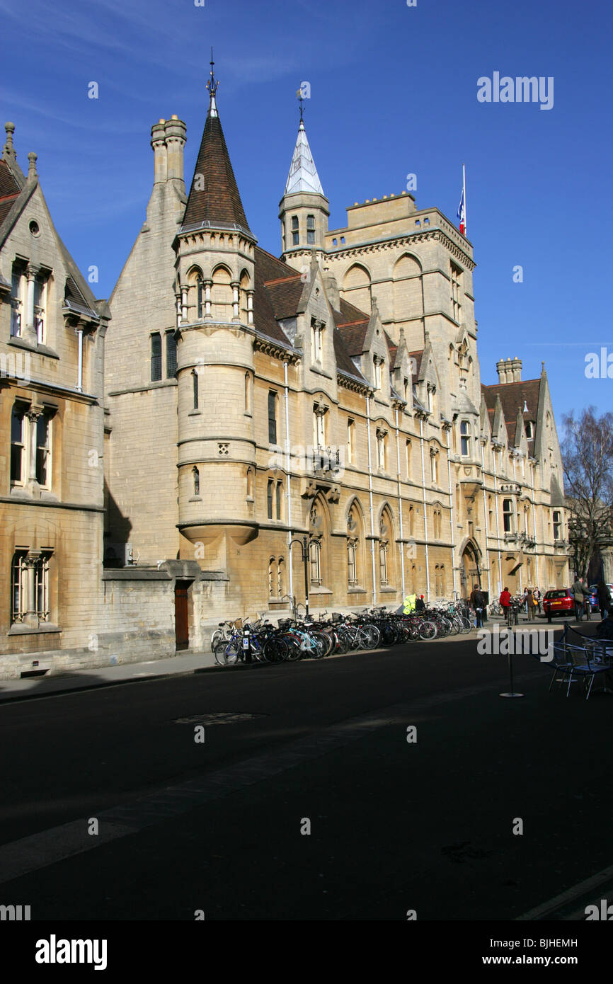 Balliol College di Oxford University Oxford, Oxfordshire, Regno Unito. Balliol College è uno dei più antichi College di Oxford. Foto Stock