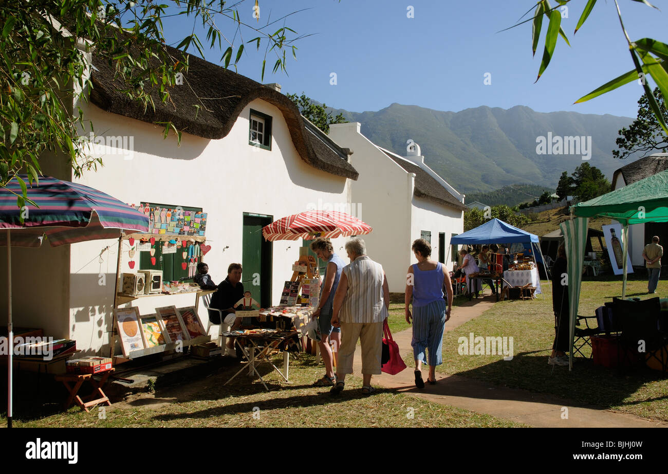 Garden Route paese mercato a Swellendam museo una collezione di edifici storici di Western Cape Sud Africa Foto Stock