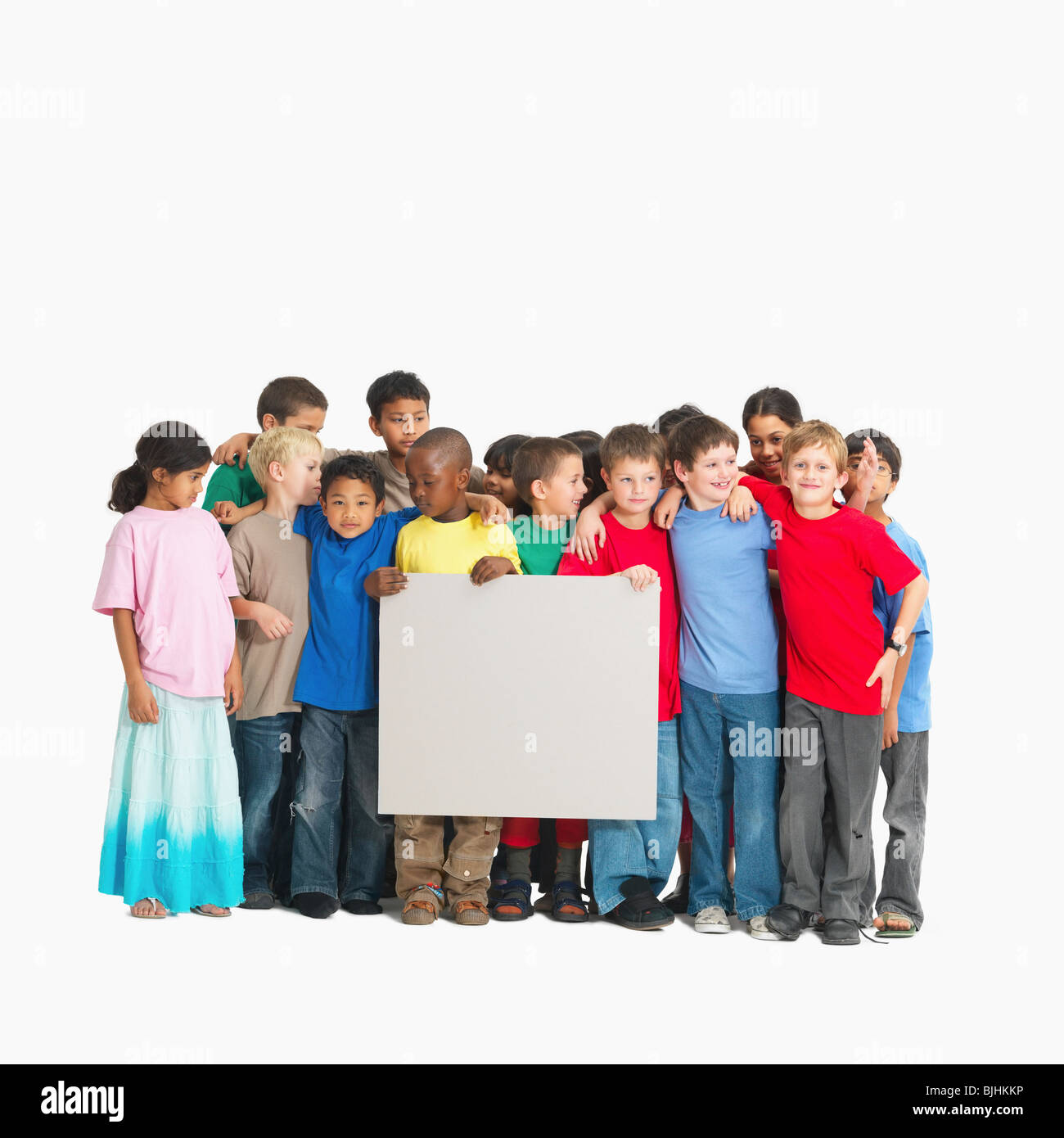 Gruppo di bambini Foto Stock