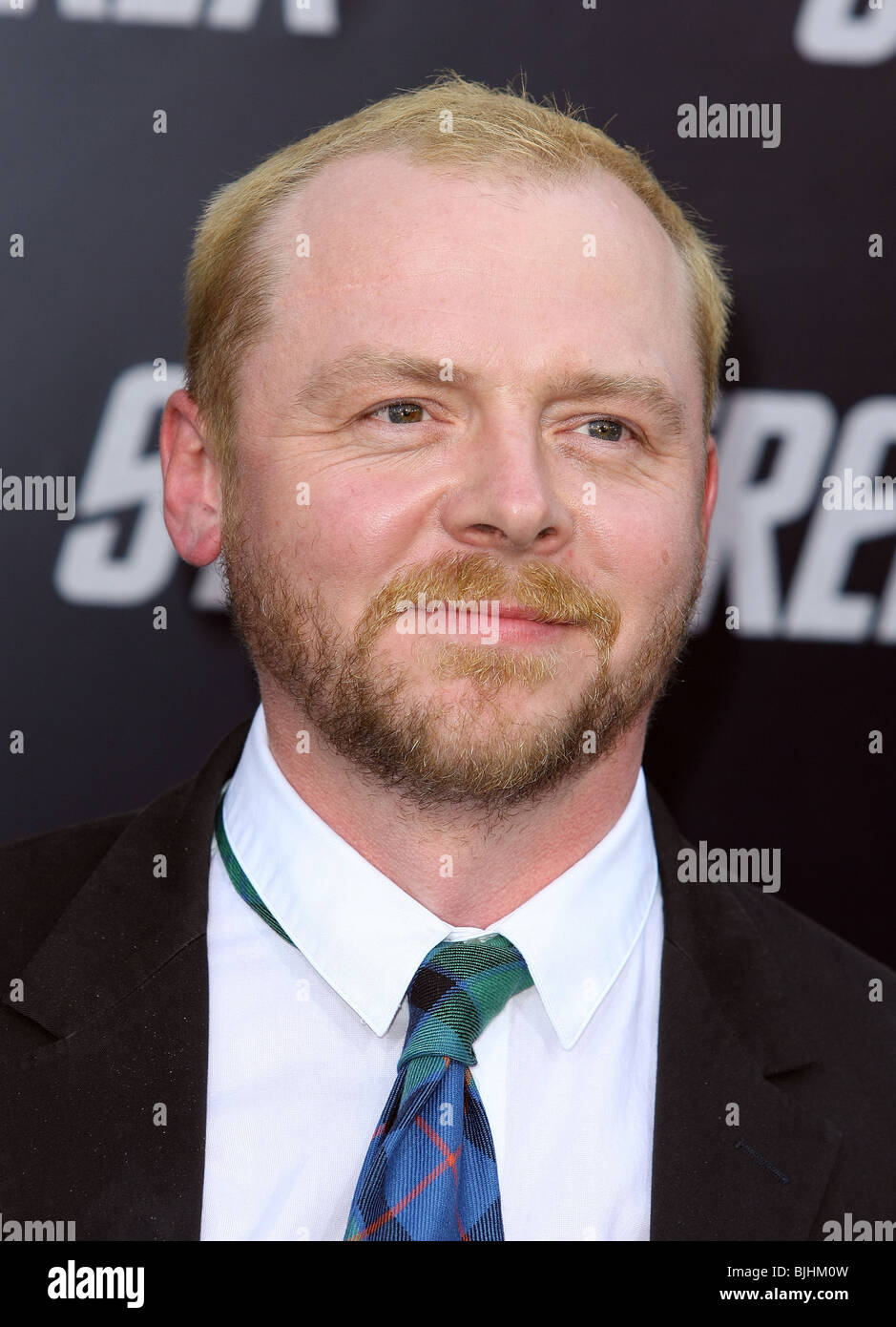 SIMON PEGG STAR TREK LOS ANGELES PREMIERE HOLLYWOOD Los Angeles CA USA 30 Aprile 2009 Foto Stock