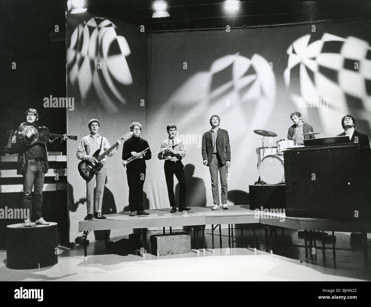 MANFRED MANN sulla sommità del pop nel 1965. Photoi: Tony Gale Foto Stock